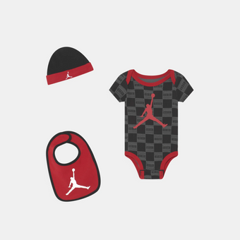Детские боди Jordan Baby Hat Bodysuit and Booties Set NJ0546-023