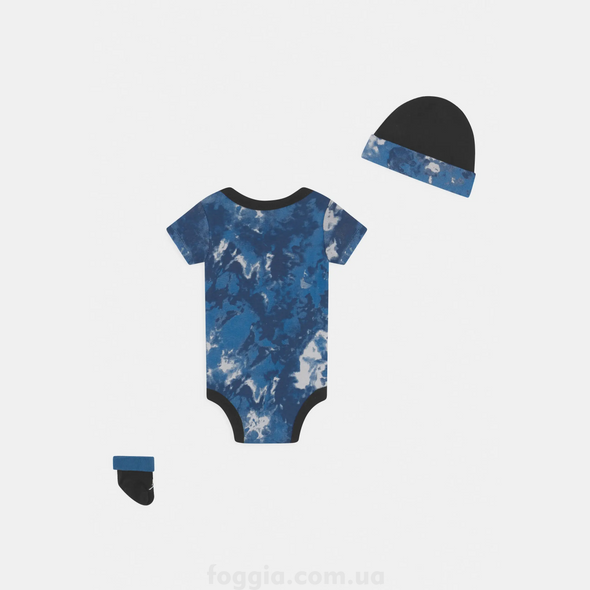 Детские боди Jordan Baby Hat Bodysuit and Booties Set NJ0494-BAJ
