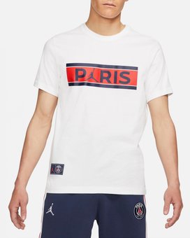 Футболка Jordan x PSG Wordmark Men’s T-Shirt DB6510-100