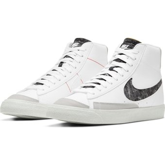Кроссовки Nike Blazer Mid ’77 Vintage white/white-lt smoke grey-bright crimson / White CW6726-100